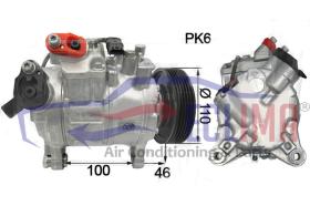 ECLIMA 122140 - COMPRESOR BMW DENSO 6PK 12V