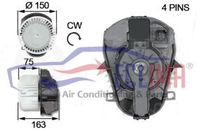 ECLIMA 40150BG - MOTOR TURBINA INTERIOR Q7-CAYENNE-TOUAREG