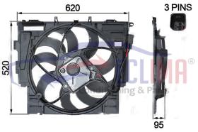 ECLIMA 58041BG - ELECTROVENTILADOR BMW