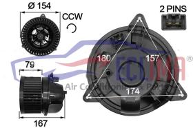 ECLIMA 40053BG - TURBINA INTERIOR FORD FOCUS I MONDEO