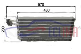 ECLIMA 166020 - EVAPORADOR JCB 8080-8085