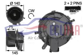 ECLIMA 40155BG - TURBINA INTERIOR JUMPER-DUCATO-BOXER 06-14