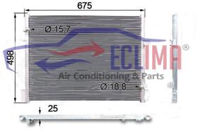 ECLIMA B01200108 - CONDENSADOR JONH DEERE 8225-8295-8530