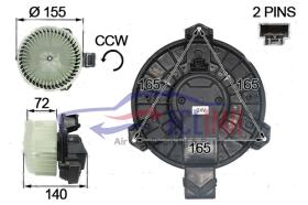 ECLIMA 40153BG - TURBINA INTERIOR KOMATSU 24 V CCW (GIRO IZQUIERDA)