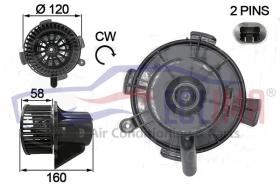 ECLIMA 40260BG - TURBINA INTERIOR CITROEN C4-307