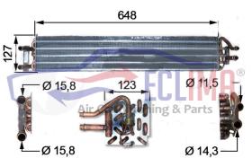 ECLIMA 166158 - EVAPORADORCON CALEFACCION  CASE - NEW HOLLAND TS90