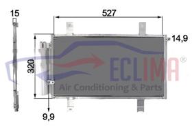ECLIMA B01200324 - CONDENSADOR MAZDA RX8