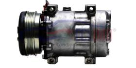 ECLIMA 121987Q - COMPRESOR QUE QP7H15 AGCO - MASSEY FERGUSON PV4 112MM 12V
