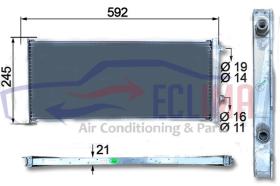 ECLIMA B01200089 - CONDENSADOR HARRISON 022299OR