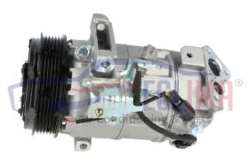 ECLIMA 121082X - COMPRESOR EQUIV. DENSO 6SBH14C NISSAN  PV6 115MM 12V R1234YF
