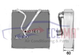 ECLIMA 166013 - EVAPORADOR VW GOLF 1.6