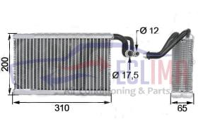 ECLIMA 166112 - EVAPORADOR BMW SERIE 5 , E60, E61