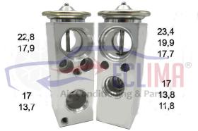 ECLIMA 160096 -  VALVULA DE EXPANSION BLOQUE MERCEDES - BENZ