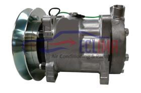 ECLIMA 122261 - COMPRESOR SANDEN FIXE SD5H14 1A 158MM 24V