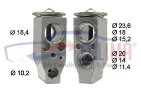 ECLIMA 160294 -  VALVULA EXPANSION NISSAN  -JUKE-MICRA