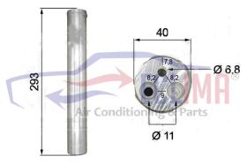 ECLIMA 161150 - FILTRO DESHIDRATADOR DETUZ AGROTON 6100