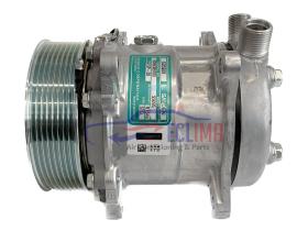 ECLIMA 121012 - COMPRESOR SANDEN SD5H09 PV10 119MM 12V VERTICAL ORING