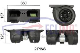 ECLIMA 48313BG - TURBINA DOBLE 24V DAF XF SERIES 12.9D