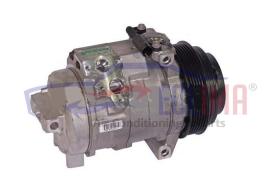 ECLIMA 121074 - COMPRESOR  DENSO 10S17C PV6 124 MM. 12 V