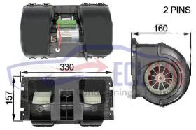 ECLIMA 40199BG -  MOTOR TURBINA RENAULT MAGNUM 90