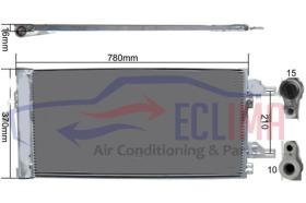ECLIMA B01200399 - CONDENSADOR JUMPER - DUCATO - BOXER