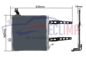 ECLIMA B01200417 - CONDENSADOR GRUPO WAG SEAT AROSA/POLO IV-LUPO
